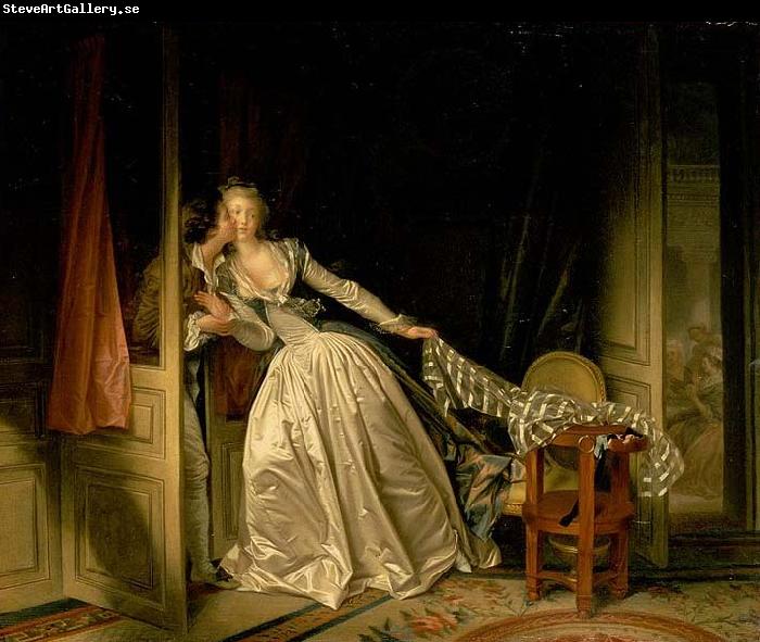 Jean-Honore Fragonard The Stolen Kiss